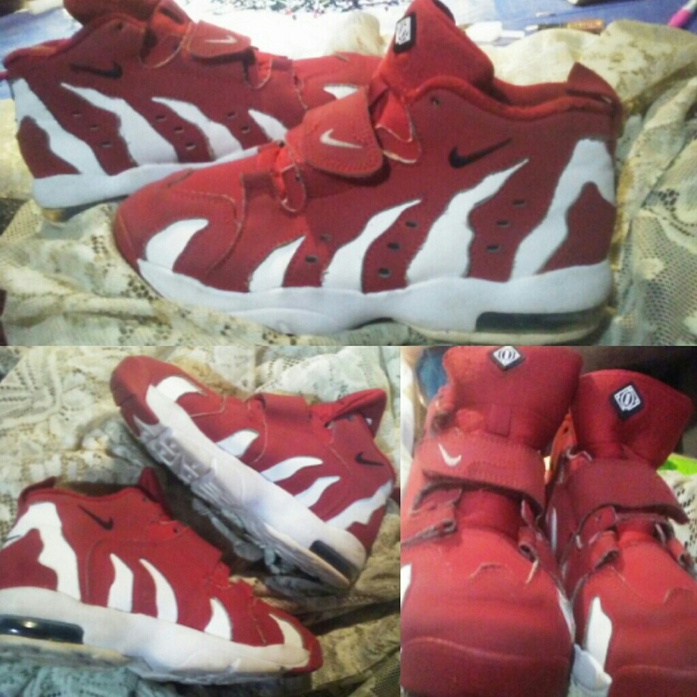 Nike Air Max 96 Varsity Red White Size 3y